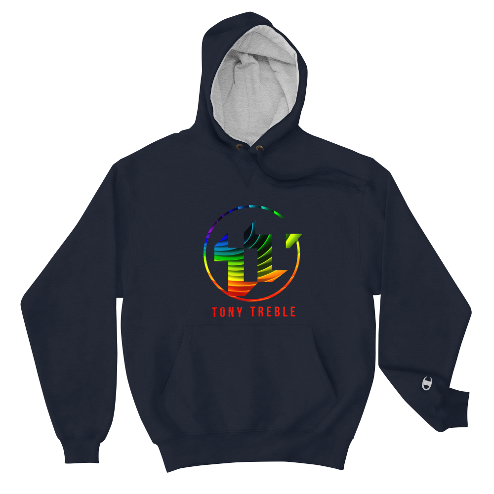 champion rainbow hoodie